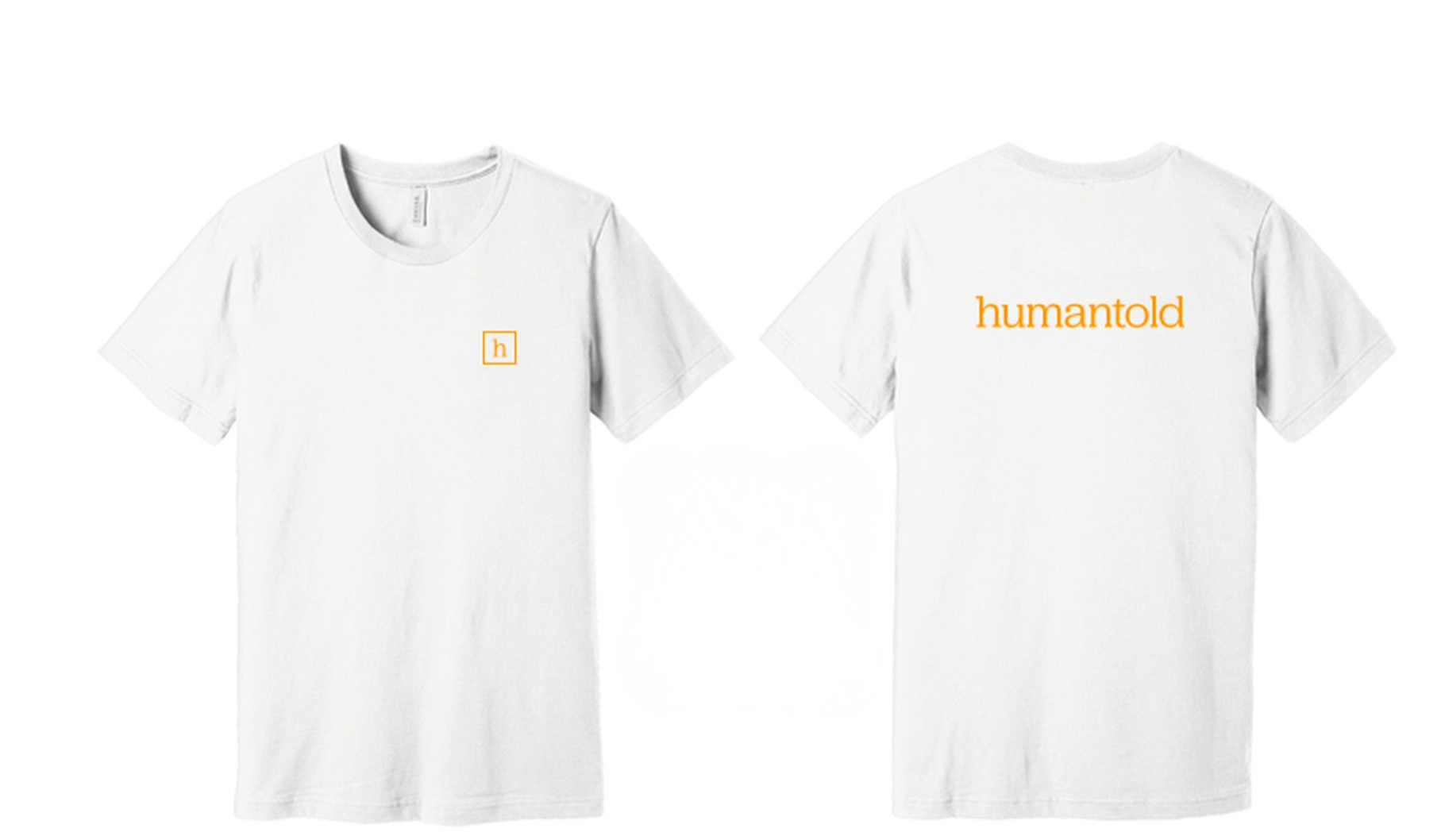 Humantold T Shirt | White | Short Sleeve